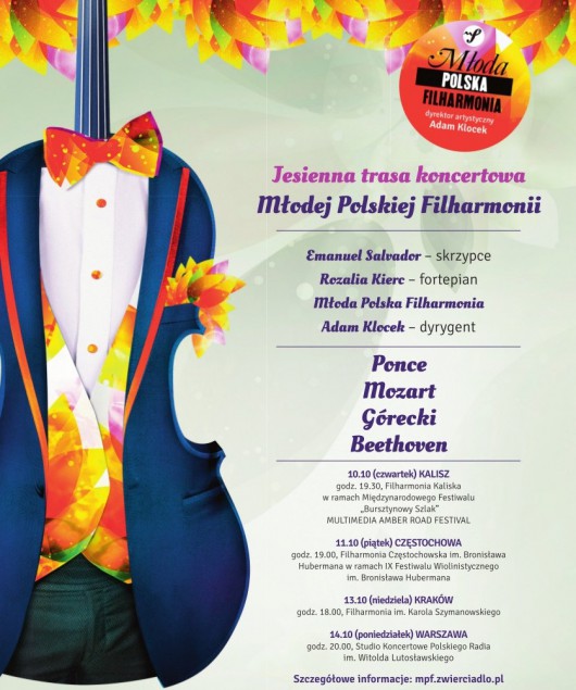 Młoda Polska FIlharmonia, plakat (źródło: mat. prasowe)