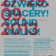 Soundwalks, plakat (źródło: materiały prasowe organizatorów)