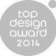 TOP DESIGN award 2014, logo (źródło: materiały prasowe organizatora)