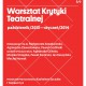 Warsztat Krytyki Teatralnej, plakat (źródło: materiały prasowe organizatora)