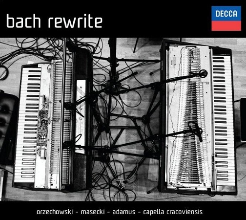„Bach Rewrite", okładka, Decca / Universal Music Poland (źródło: mat. prasowe)