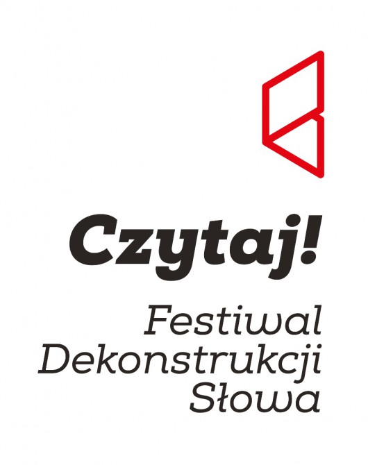 Festiwal Dekonstrukcji Słowa „Czytaj!” – logo (źródło: materiały prasowe)