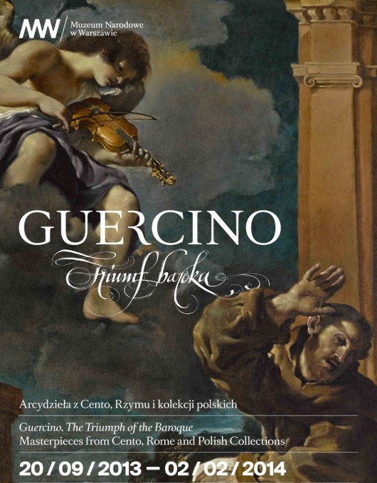 "Guercino. Triumf baroku" - Muzeum Narodowe w Warszawie - plakat (źródło: materiały prasowe muzeum)