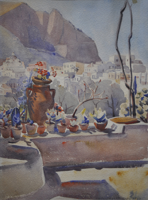Helena Grześkiewicz, „Capri taras”, 1937 (źródło: materiały prasowe organizatora)