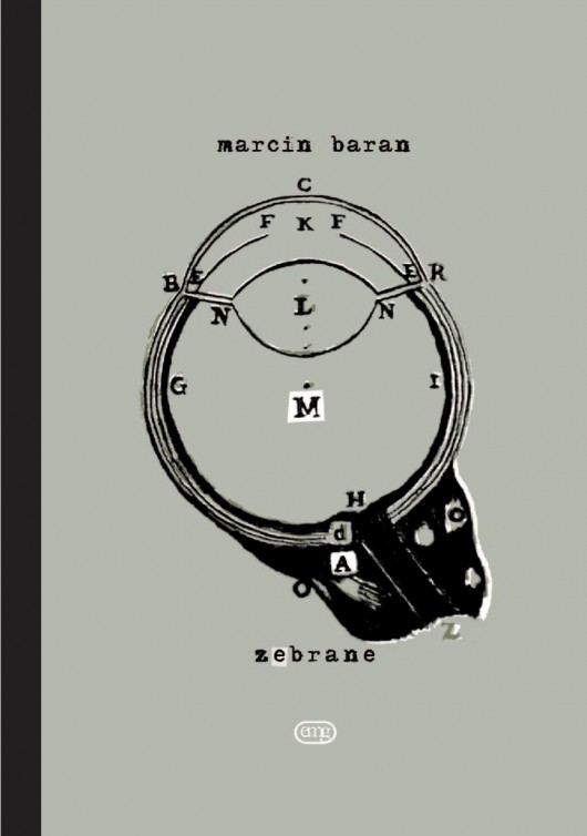 Marcin Baran „Zebrane” – okładka (źródło: materiały prasowe)