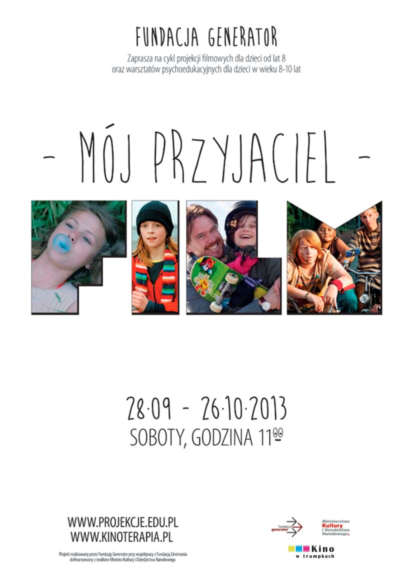 „Mój przyjaciel film” – plakat (źródło: materiały prasowe)