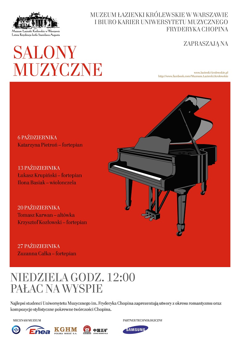 Salony muzyczne, plakat (źródło: mat prasowe)