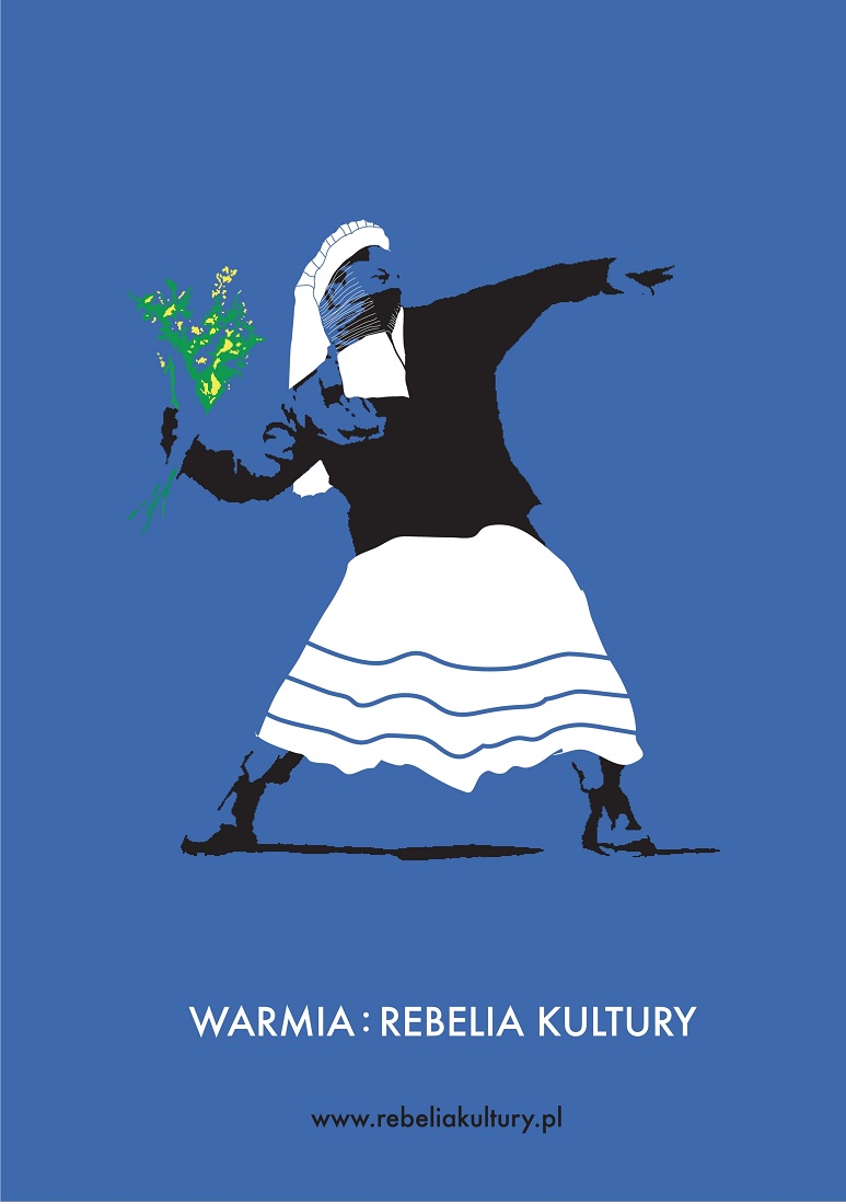Warmia: Rebelia Kultury, plakat - Marta Bacia (źródło: mat. prasowe)
