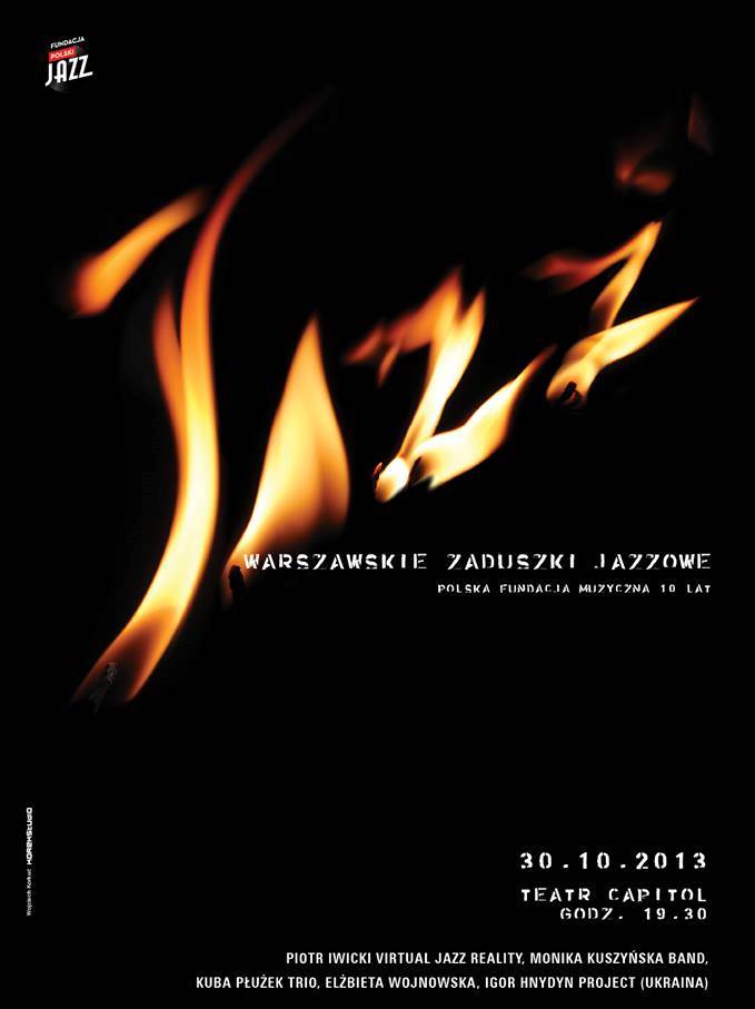 Warszawskie Zaduszki Jazzowe, plakat (źródło: materiały prasowe)