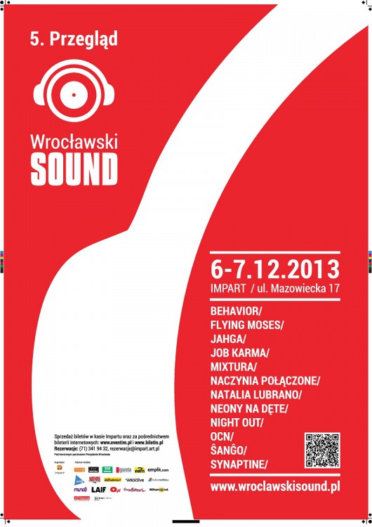 Wrocławski Sound, plakat (źródło: mat. prasowe)