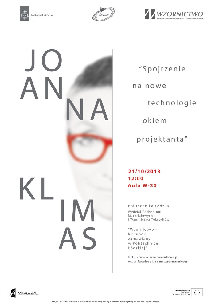 Joanna Klimas: „Spojrzenie na nowe technologie okiem projektanta” (źródło: materiały prasowe organizatora)