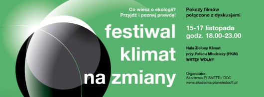 Festiwal Klimat na zmiany (źródło: materiały prasowe organizatora)