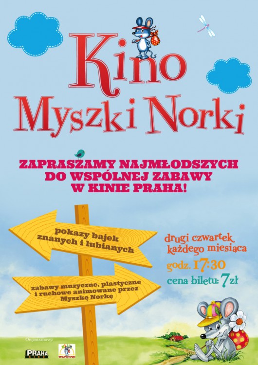 „Kino Myszki Norki” – plakat (źródło: materiały prasowe)