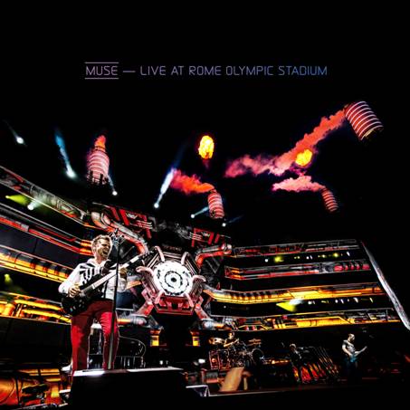 Muse „Live at Olimpic Stadium", okładka (źródło: mat. prasowe)