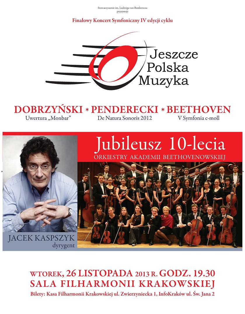 Orkiestra Akademii Beethovenowskiej, jubileusz (źródło: mat. prasowe)