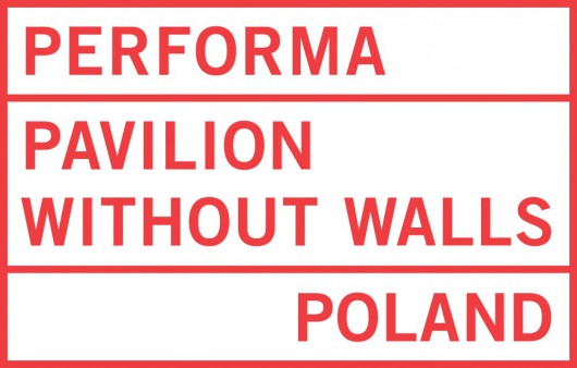 Performa 13, Polski Pawilon Bez Ścian, plakat (źródło: materiały prasowe organizatora)