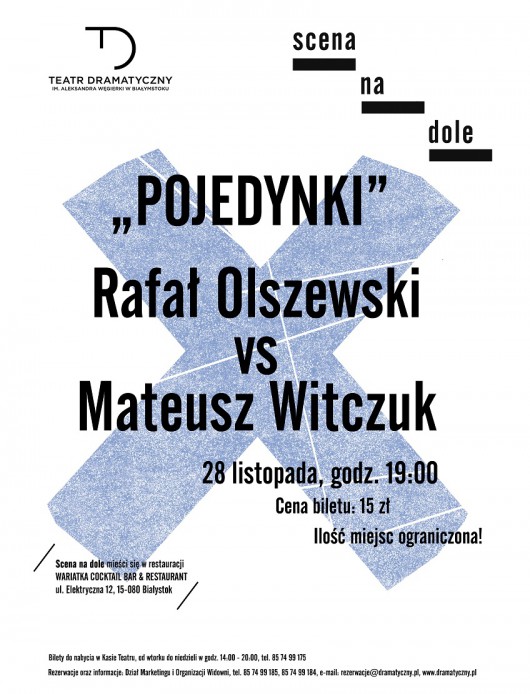 „Pojedynki" - Olszewski vs Witczuk (źródło: mat. prasowe)