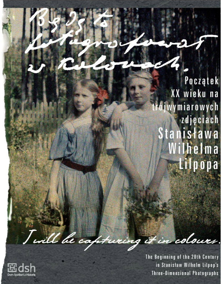 Stanisław Wilhelm Lilpop, „Będę to fotografował w kolorach”, okładka albumu, Dom Spotkań z Historią (źródło: materiały prasowe organizatora)
