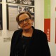 Agnieszka Holland na otwarciu wystawy (źródło: materiały prasowe organizatora, archiwum Muzeum Kinematografii)