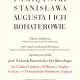 „Pamiętniki Stanisława Augusta i ich bohaterowie”, plakat (źródło: materiały prasowe)