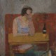 Artur Nacht-Samborski, „Kobieta w barze”, 1934. Własność rodziny artysty, depozyt w Muzeum Narodowym w Poznaniu (źródło: materiały prasowe organizatora)