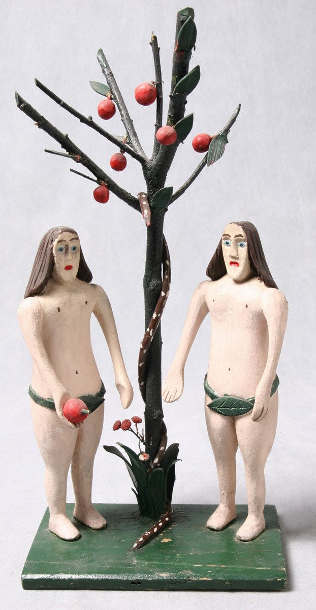 Feliks Czajkowski, rzeźba przedstawiająca Adama i Ewę (źródło: materiały prasowe organizatora)