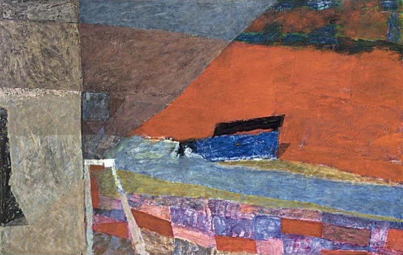 Piotr Potworowski, „Kompozycja abstrakcyjna” 1958 (źródło: materiały prasowe)