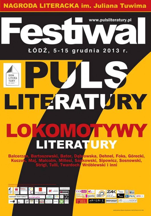 VII Puls Literatury – plakat (źródło: materiały prasowe)