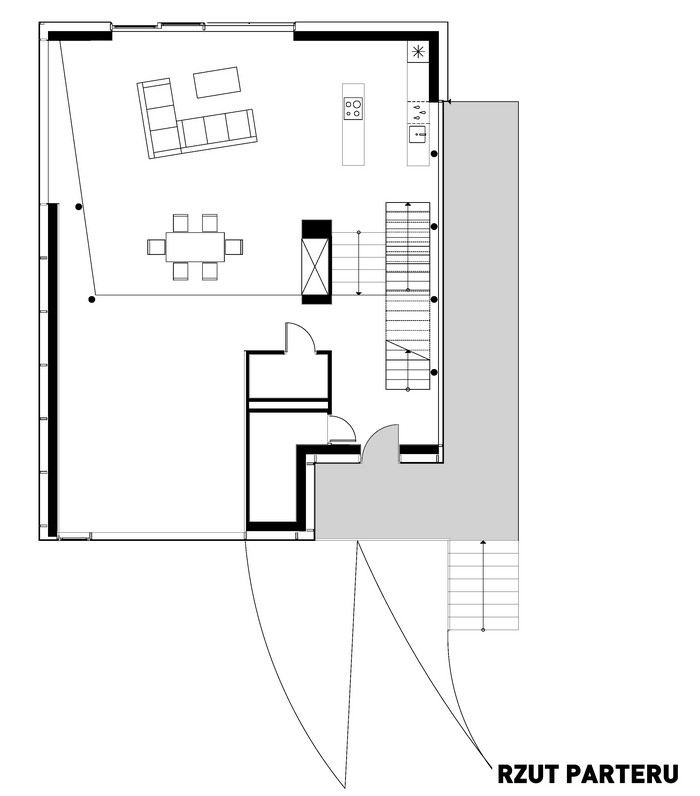 Poziom 0, proj. Igor Kaźmierczak, S3NS Architektura (źródło: materiały prasowe)