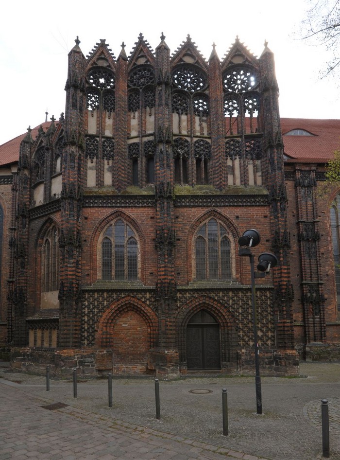 Kościół św. Katarzyny w Brandenburgu, fasada kaplicy północnej (źródło: materiały prasowe organizatora)