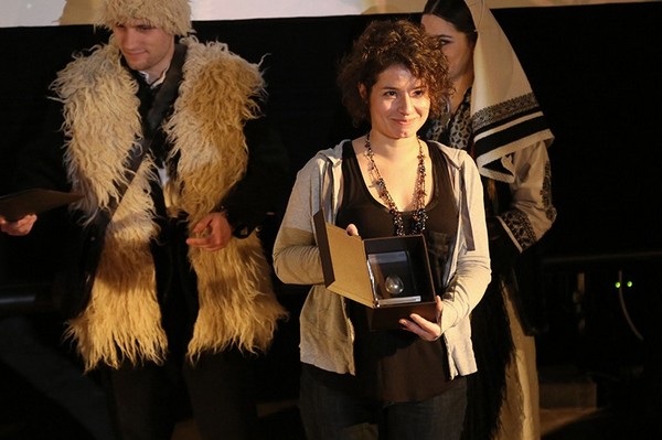 Julia Kolberger z nagrodą Silver Egg (źródło: materiały prasowe)