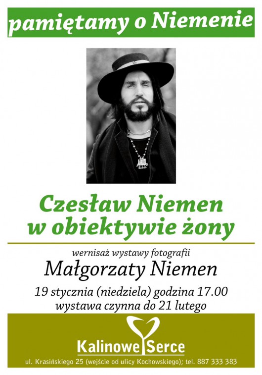 Pamiętajmy o Niemenie, afisz (źródło: mat. prasowe)