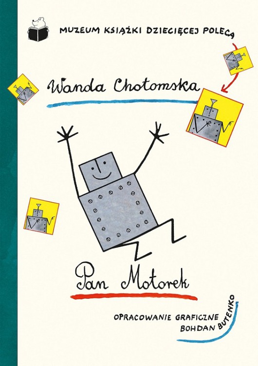 W. Chotomska, „Pan Motorek", okładka (źródło: materiały prasowe)