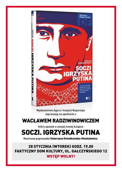 Spotkanie z Waldemarem Radziwinowiczem, plakat (źródło: materiały prasowe)