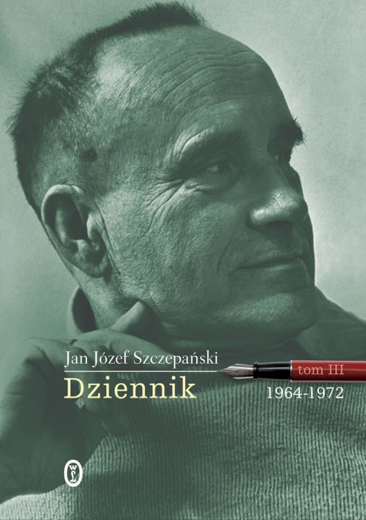 J.J. Szczepański „Dziennik”, okładka (źródło: materiały prasowe wydawnictwa)