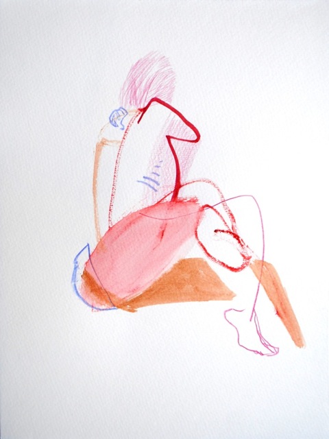 Agata Czeremuszkin-Chrut, „3 legs”, 30,5x23 cm, 2014 (źródło: materiały prasowe organizatora)