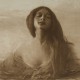 Jadwiga Golcz, Franciszek Żmurko, „Studium kobiece” (fotografia obrazu sygnowana przez malarza), odbitka fotograficzna na papierze fotograficznym, 1905, MNW (źródło: materiały prasowe organizatora)