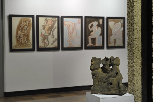 Wystawa prac Leszka Dutki w Nowohuckim Centrum Kultury, fot. A. Gryczyński (dzięki uprzejmości Nowohuckiego Centrum Kultury)