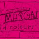 Margas, „3d colours”, Galeria Fundacji Atelier w Warszawie, plakat (źródło: materiały prasowe organizatora)