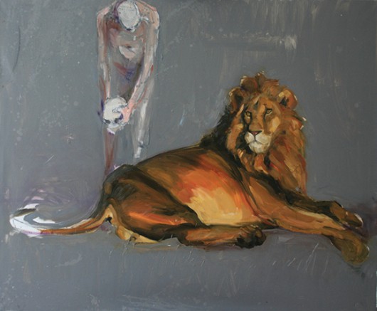 Michał Zaborowski, „Daniel w jaskini lwa”, 2008 (źródło: materiały prasowe organizatora)