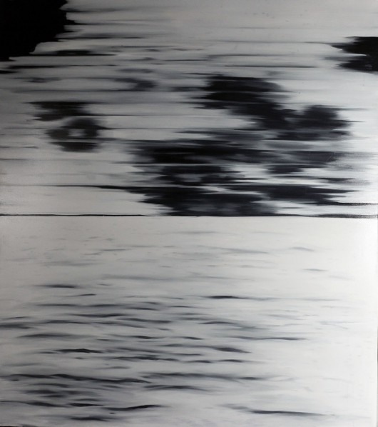 Remigiusz Suda, „Bez tytułu”, 2013, 170x150 cm, olej (źródło: materiały prasowe organizatora)