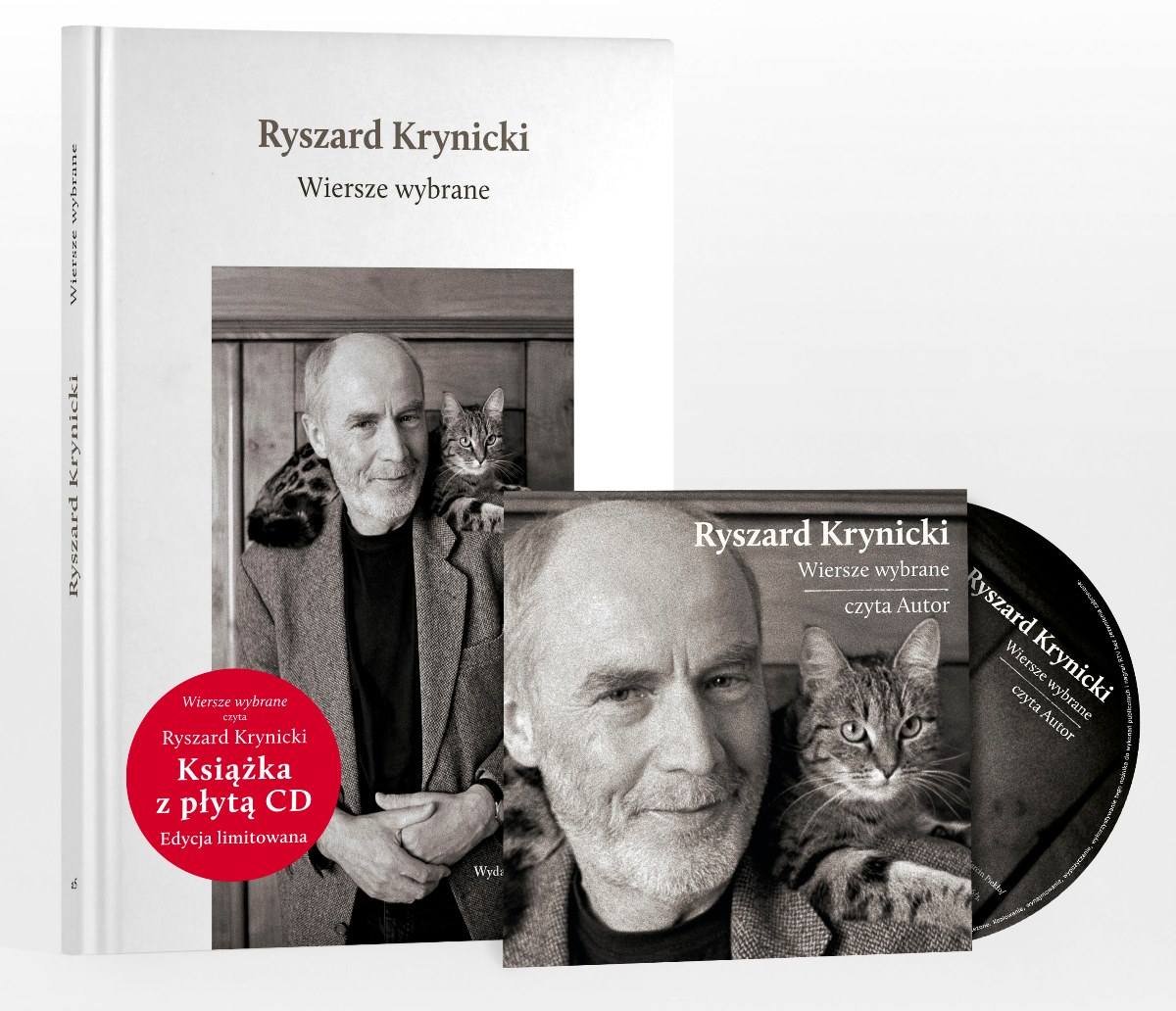 Ryszard Krynicki „Wiersze wybrane” z CD (źródło: materiały prasowe)