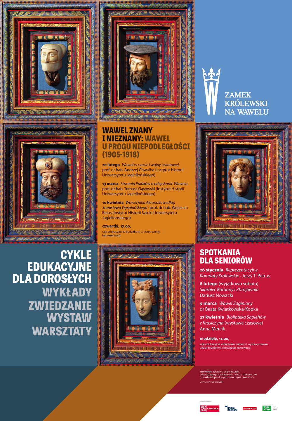 „Wawel znany i nieznany”, plakat (źródło: materiały prasowe)