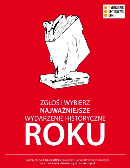 „Wydarzenie Historyczne Roku” – plakat (źródło: materiały prasowe) 