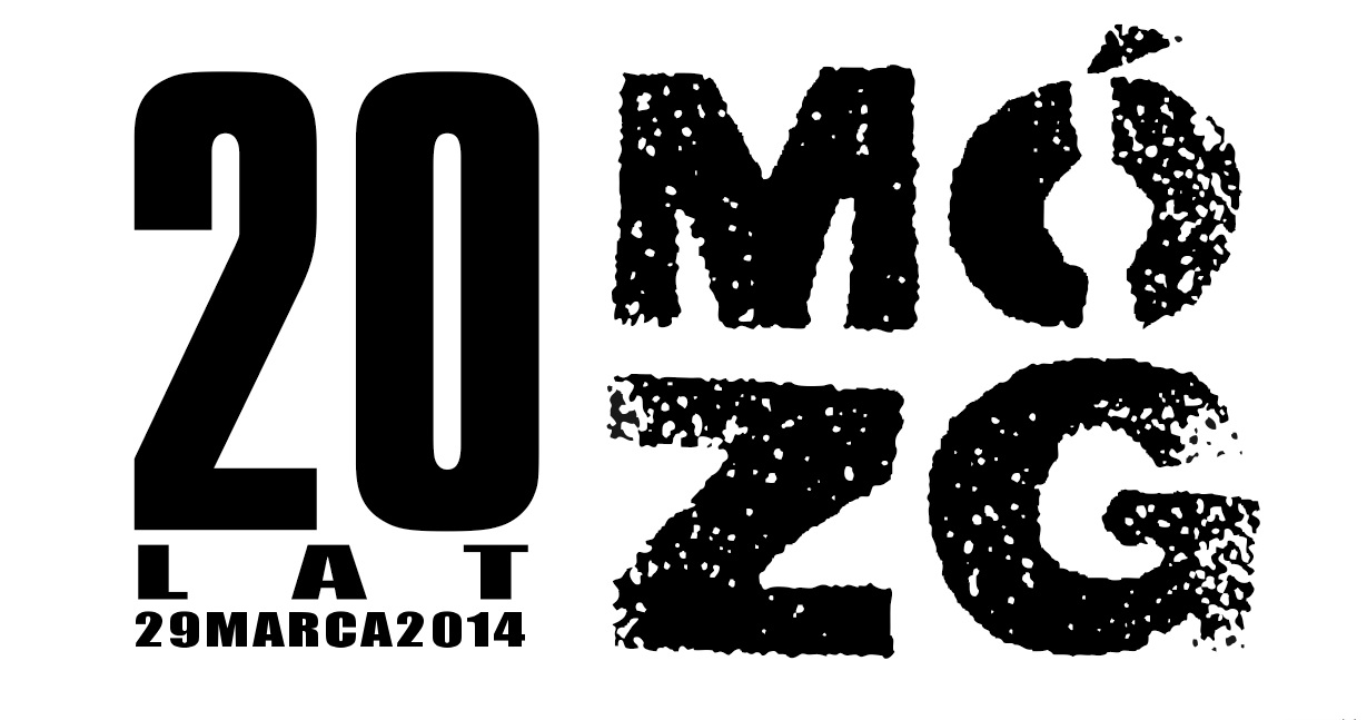 20 lat Mózgu, logo (źródło: mat. prasowe)