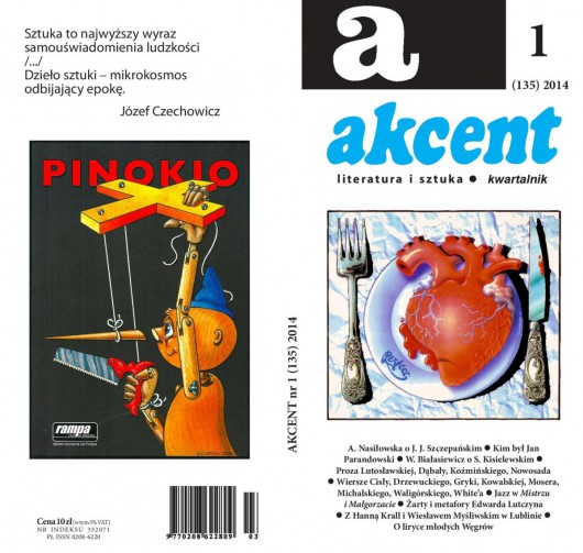 „Akcent”, nr 1, 2014 – okładka (źródło: materiały prasowe) 