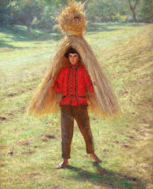 Aleksander Gierymski, „Chłopiec w słońcu“, 1893-1894, olej, płótno, 94 x 77 cm, Muzeum Narodowe we Wrocławiu (źródło: materiały prasowe organizatora)