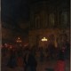 Aleksander Gierymski, „Opera paryska w nocy I“, 1891, olej, płótno, 161 x 129,4 cm, MNW (źródło: materiały prasowe organizatora)