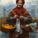 Aleksander Gierymski, „Żydówka z pomarańczami“, ok. 1880-1881, olej, płótno, 65 x 54 cm, MNW (źródło: materiały prasowe organizatora)