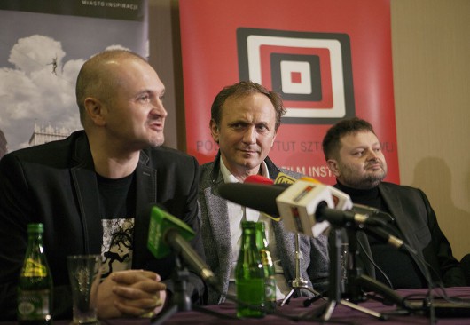 Jacek Lusiński, Andrzej Chyra, Maciej Białek (źródło: materiały prasowe dystrybutora)